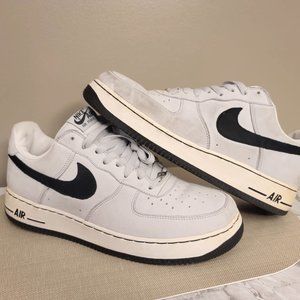 Nike Air Force 1 Neutral Gray Black And White Size 12